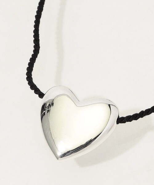 Firsthand（ファーストハンド）の「ANNIKA INEZ/アニカイネズ Heart Necklace Large / ハートネックレス ラージ（ネックレス・レディース・シルバー・ONE SIZE）」の5枚目の写真