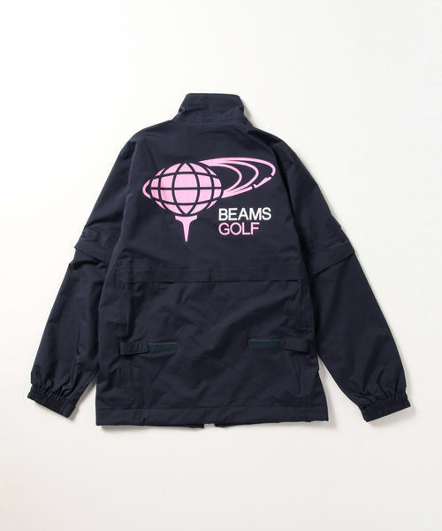 BEAMS GOLF PURPLE LABEL コンバーチブル レインブルゾン BEAMS GOLF（ビームスゴルフ）の「BEAMS GOLF PURPLE LABEL