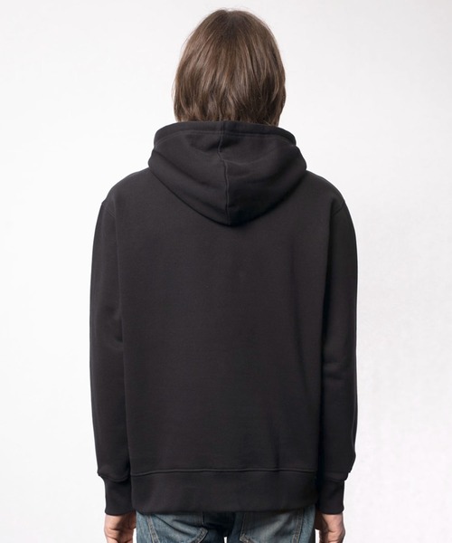 Nudie Jeans（ヌーディージーンズ）の「Franke Logo パーカー（パーカー・メンズ・ブラック/グレー・X-SMALL/SMALL/MEDIUM/LARGE/X-LARGE）」の5枚目の写真