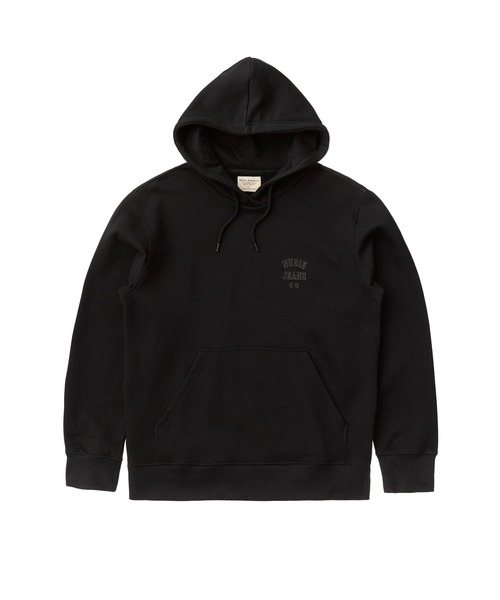 Nudie Jeans（ヌーディージーンズ）の「Franke Logo パーカー（パーカー・メンズ・ブラック/グレー・X-SMALL/SMALL/MEDIUM/LARGE/X-LARGE）」の8枚目の写真