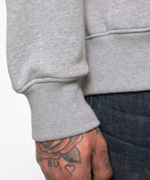 Nudie Jeans（ヌーディージーンズ）の「Franke Logo パーカー（パーカー・メンズ・ブラック/グレー・X-SMALL/SMALL/MEDIUM/LARGE/X-LARGE）」の13枚目の写真