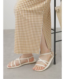 ehka sopo | ナロ―ストラップサンダル(サンダル)