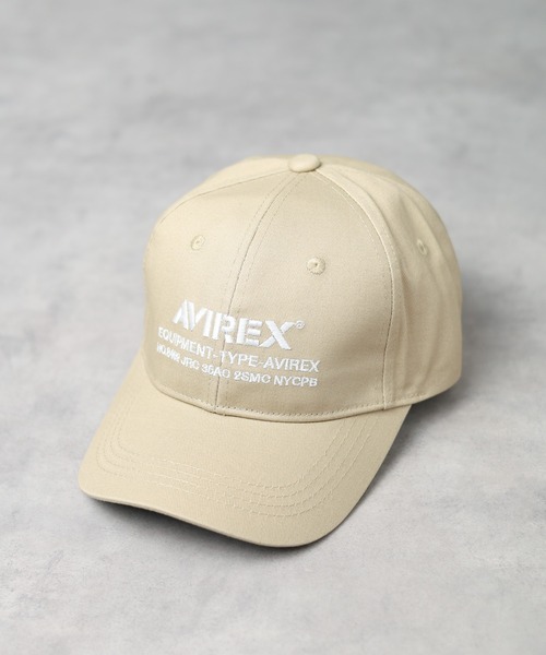 AVIREX(アヴィレックス)の「《AVIREX》NUMBERING FULL CAP(キャップ・レディース・ブラック/ベージュ/ネイビー/カーキ・FREE)」の2枚目の写真