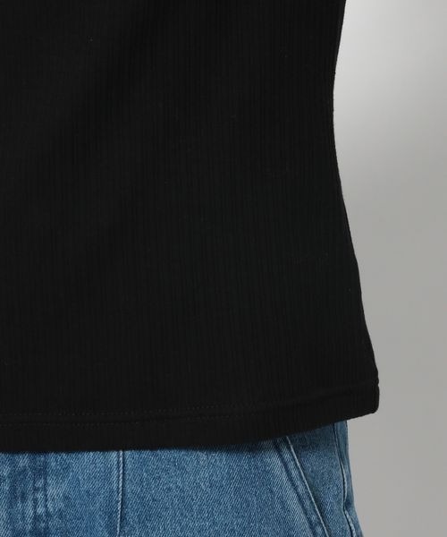 mysty woman（ミスティウーマン）の「プリーツベルスリーブプルオーバー 966550（Tシャツ/カットソー・レディース・オフホワイト/ブラック・FREE）」の7枚目の写真