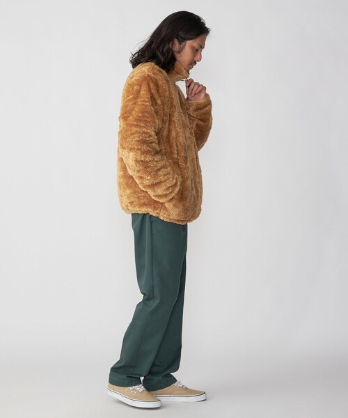 【セール】*【SHIPS別注】RUSSELL ATHLETIC: シャギーフリース ハーフジップ プルオーバー（スウェット）｜Russell Athletic（ラッセルアスレティック）