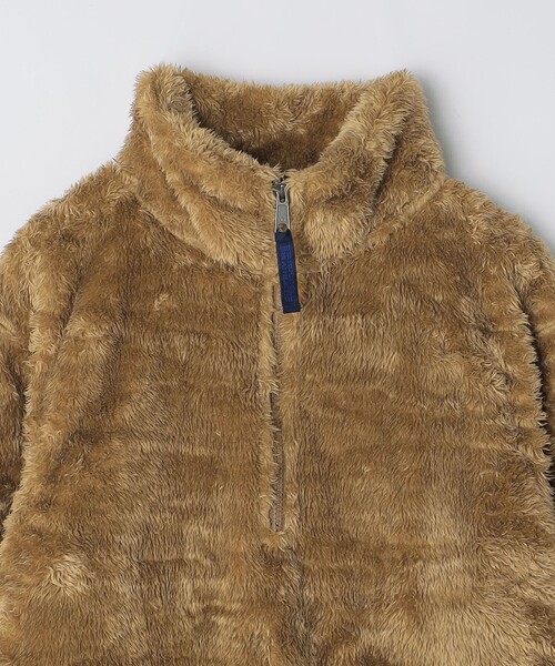 【セール】*【SHIPS別注】RUSSELL ATHLETIC: シャギーフリース ハーフジップ プルオーバー（スウェット）｜Russell Athletic（ラッセルアスレティック）