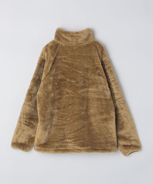 【セール】*【SHIPS別注】RUSSELL ATHLETIC: シャギーフリース ハーフジップ プルオーバー（スウェット）｜Russell Athletic（ラッセルアスレティック）