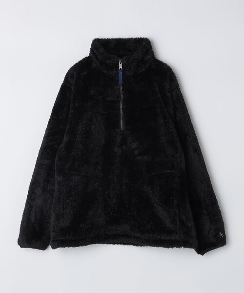 【セール】*【SHIPS別注】RUSSELL ATHLETIC: シャギーフリース ハーフジップ プルオーバー（スウェット）｜Russell Athletic（ラッセルアスレティック）