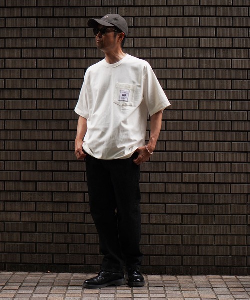 BROOKLYN OVERALL（ブルックリンオーバーオール）の「ビックネームＴシャツ（Tシャツ/カットソー・メンズ・ブラック/ホワイト/ホワイト系その他・MEDIUM/SMALL/LARGE）」の17枚目の写真