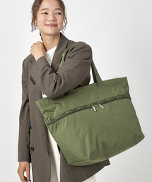 LeSportsac（レスポートサック）の「CARLIN ZIP TOP TOTE BAG オリーブ（トートバッグ・キッズ）」