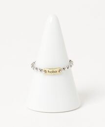 【hobo / ホーボー】BALL CHAIN RING 925 SILVER with BRASS