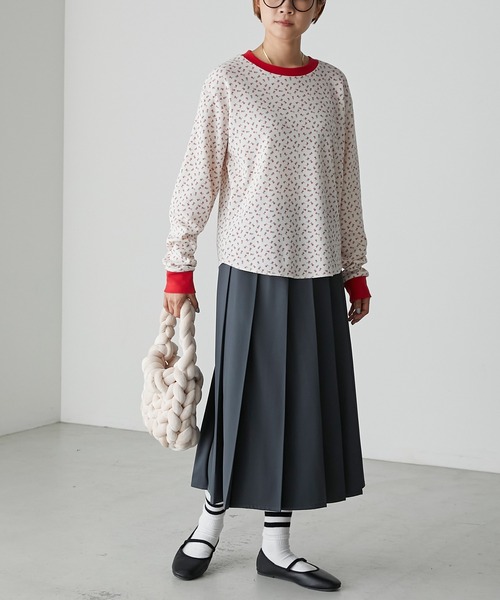 forksy.（フォルクシー）の「【forksy.】ベロアマンドゥバッグ（ハンドバッグ・レディース・ミント/ブラック/アイボリー/レッド・FREE）」の17枚目の写真