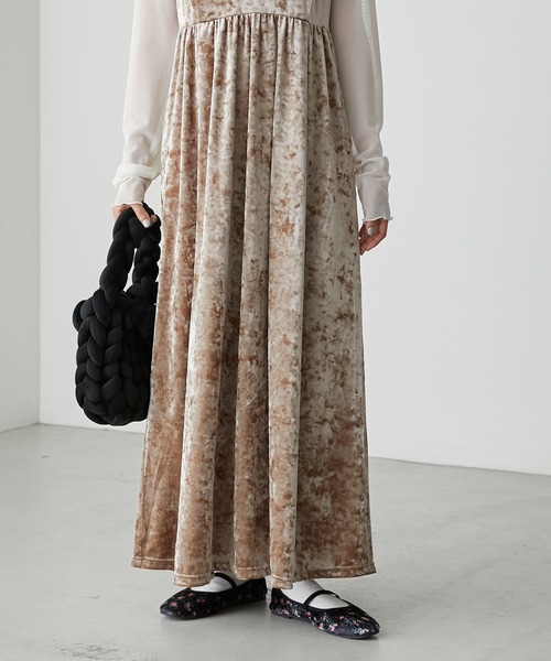 forksy.（フォルクシー）の「【forksy.】ベロアマンドゥバッグ（ハンドバッグ・レディース・ミント/ブラック/アイボリー/レッド・FREE）」の20枚目の写真