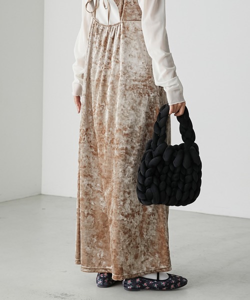 forksy.】ベロアマンドゥバッグ forksy.│MONO-MART [モノマート] 公式