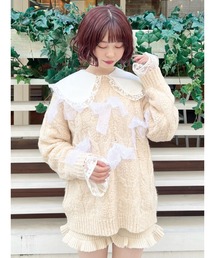 merry jenny | りぼんがいっぱいニット(ニット/セーター)