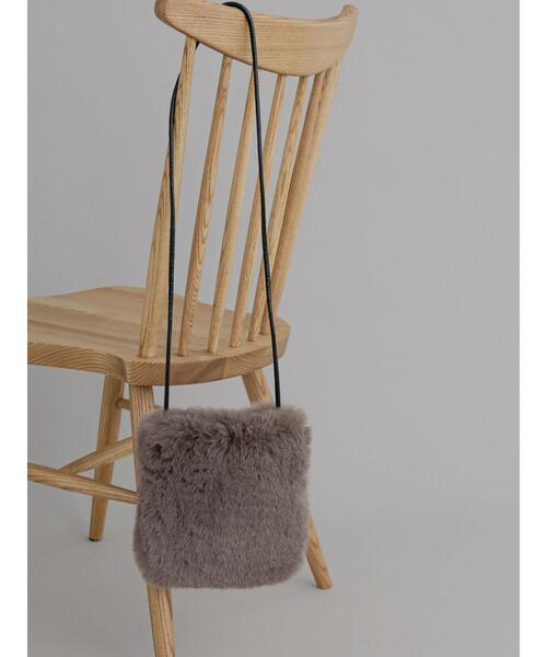 Te chichi（テチチ）の「ファーミニショルダーバッグ（ハンドバッグ・レディース・モカ/カーキ・F）」の3枚目の写真