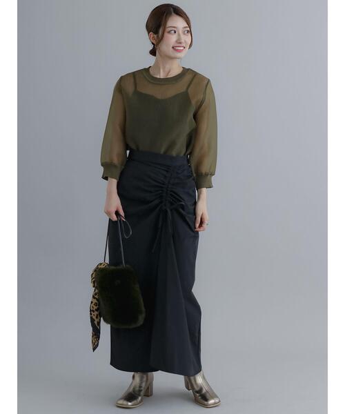 Te chichi（テチチ）の「ファーミニショルダーバッグ（ハンドバッグ・レディース・モカ/カーキ・F）」の5枚目の写真