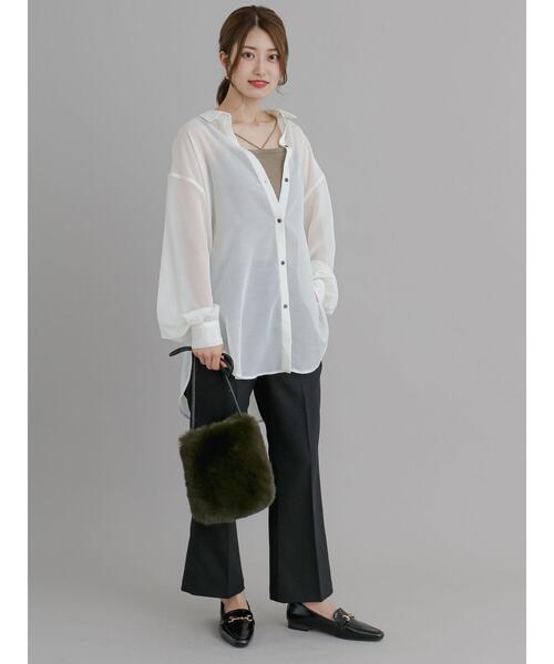 Te chichi（テチチ）の「ファーミニショルダーバッグ（ハンドバッグ・レディース・モカ/カーキ・F）」の6枚目の写真