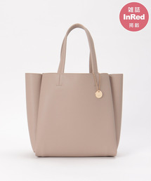 ikka | 【雑誌InRed11月号掲載】GOKU楽PU三層ミニトートバッグ(トートバッグ)