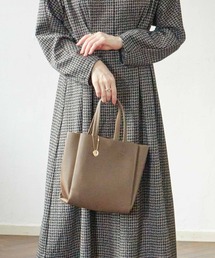 ikka | GOKU楽PU三層ミニトートバッグ(トートバッグ)