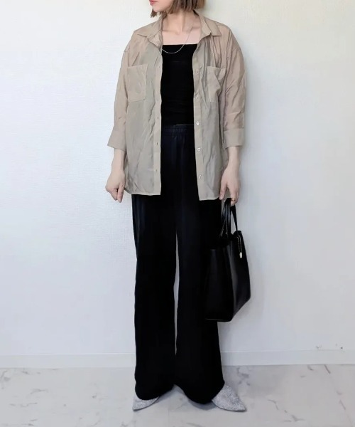 ikka(イッカ)の「【雑誌InRed11月号掲載】GOKU楽PU三層ミニトートバッグ(トートバッグ・レディース・ブラック/ベージュ/グリーン/ピンク/グレー/オフホワイト/イエロー/ブラウン/ライトグレー/キャメル/シルバー系/レッド/グリーン系・FREE)」の19枚目の写真