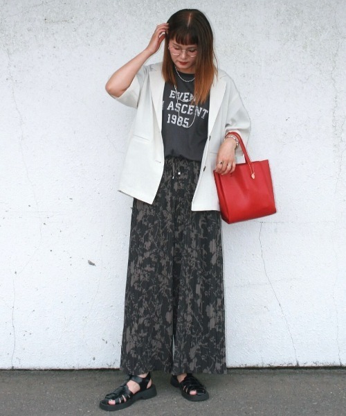 ikka(イッカ)の「【雑誌InRed11月号掲載】GOKU楽PU三層ミニトートバッグ(トートバッグ・レディース・ブラック/ベージュ/グリーン/ピンク/グレー/オフホワイト/イエロー/ブラウン/ライトグレー/キャメル/シルバー系/レッド/グリーン系・FREE)」の21枚目の写真