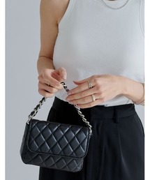 Re:EDIT | [辻元舞さん着用][BAG COLLECTION]2WAYキルティングチェーンバッグ(ハンドバッグ)