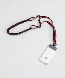 COOCO（クーコ）の「パラコード平編みスマホショルダーストラップ（スマホグッズ）」