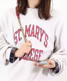 COOCO（クーコ）の「パラコード平編みスマホショルダーストラップ（スマホグッズ）」