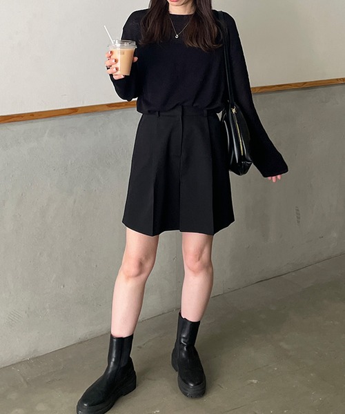 LE MORE（リモア）の「【リバイバルアイテム！！】ボートネックシアーニットプルオーバー（ニット/セーター・レディース・ベージュ/アイボリー/ピンク/ブラック・FREE）」の11枚目の写真