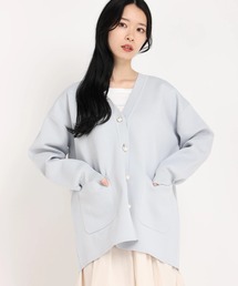 アデルポリー ニットカーディガン