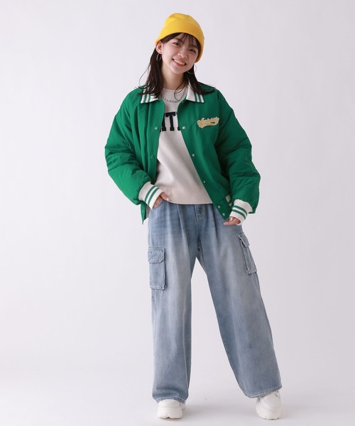 repipi armario(レピピ アルマリオ)の「エリツキスタジャン(スタジャン・キッズ・グリーン/ブラック・SMALL/MEDIUM/LARGE)」の4枚目の写真