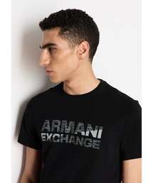 ARMANI EXCHANGE | 【A|X アルマーニ エクスチェンジ】AXロゴ　半袖クルーネックTシャツ/SLIM(Tシャツ/カットソー)