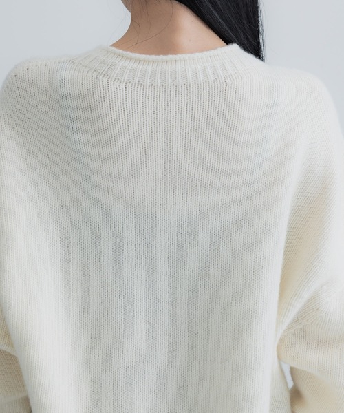 完売間近！】ファクトクルースリットニット｜保温 / 保湿 / 軽量