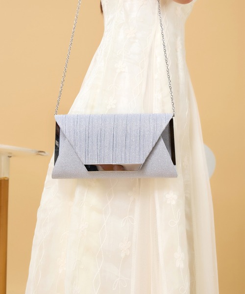 CELEN（セレン）の「2WAY バックルパーティーバッグ（ハンドバッグ・レディース・シャンパン/ゴールド/ブラック/シルバー・FREE）」の3枚目の写真