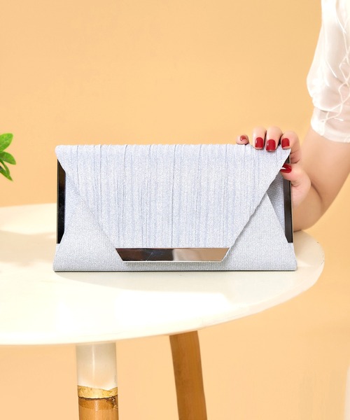 CELEN（セレン）の「2WAY バックルパーティーバッグ（ハンドバッグ・レディース・シャンパン/ゴールド/ブラック/シルバー・FREE）」の6枚目の写真