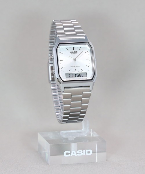 CASIO（カシオ）の「CASIO CLASSIC / AQ-230A-7AMQYJF（アナログ腕時計・メンズ・シルバー・FREE）」の18枚目の写真