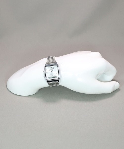 CASIO（カシオ）の「CASIO CLASSIC / AQ-230A-7AMQYJF（アナログ腕時計・メンズ・シルバー・FREE）」の13枚目の写真