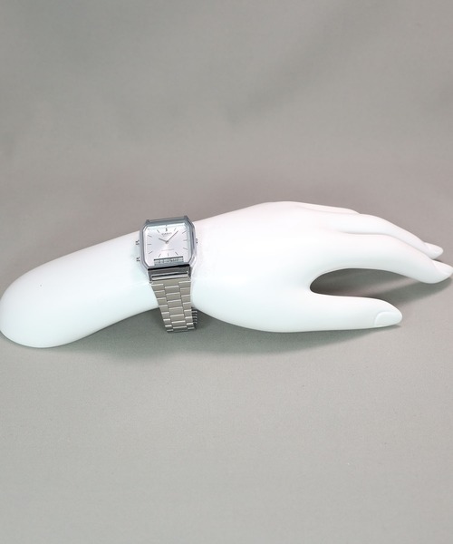 CASIO（カシオ）の「CASIO CLASSIC / AQ-230A-7AMQYJF（アナログ腕時計・メンズ・シルバー・FREE）」の7枚目の写真