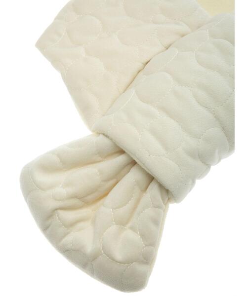 Samansa Mos2（サマンサ モスモス）の「花キルトティペット（ストール/ショール・レディース・ブラウン/オフホワイト・F）」の13枚目の写真