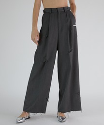 PRANK PROJECT | ダメージタックワイドパンツ / Damaged Tack Wide Pants(その他パンツ)