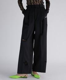 PRANK PROJECT | ダメージタックワイドパンツ / Damaged Tack Wide Pants(その他パンツ)