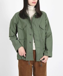 D.M.G. | [D.M.G. / ディーエムジー] モールスキン　BIGミリタリーブルゾン(ブルゾン)