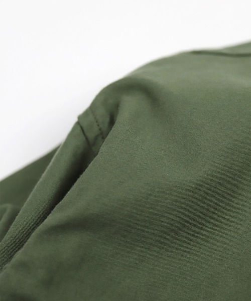 D.M.G.（ドミンゴ）の「[D.M.G. / ディーエムジー] モールスキン　BIGミリタリーブルゾン（ブルゾン・レディース・オリーブ・FREE）」の11枚目の写真