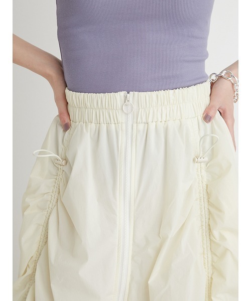 セール】【emmi atelier】ボリュームドロストジップアップ
