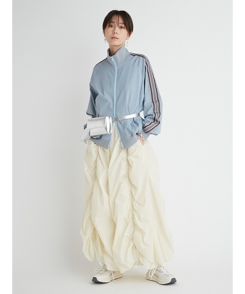 セール】【emmi atelier】ボリュームドロストジップアップ