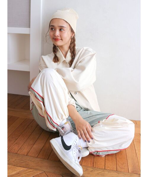 Ungrid（アングリッド）の「リネン混ニット帽（ニットキャップ/ビーニー・レディース・ブラック/アイボリー/チャコールグレー・FREE）」の14枚目の写真