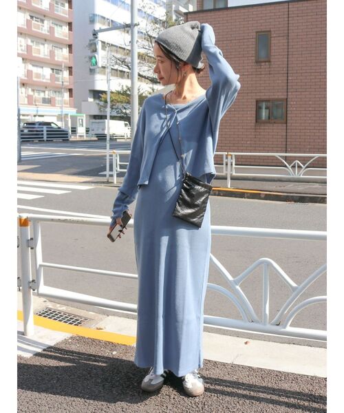 Ungrid（アングリッド）の「リネン混ニット帽（ニットキャップ/ビーニー・レディース・ブラック/アイボリー/チャコールグレー・FREE）」の20枚目の写真