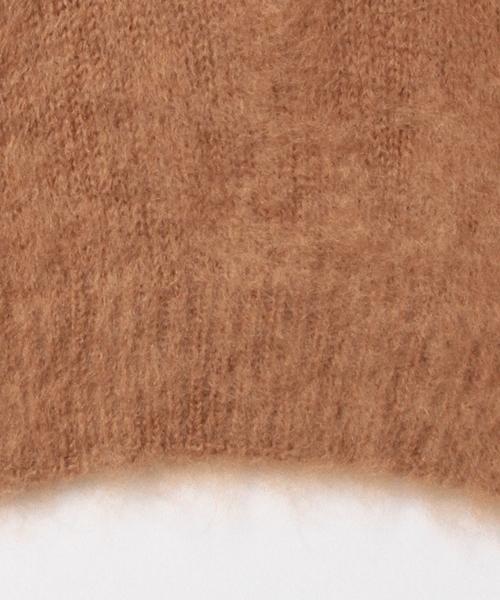 iliann loeb（イリアンローヴ）の「ILIANN LOEB / モヘヤ シャギープルオーバー（ニット/セーター・レディース・ブラウン系その他/レッド・ONE SIZE）」の7枚目の写真