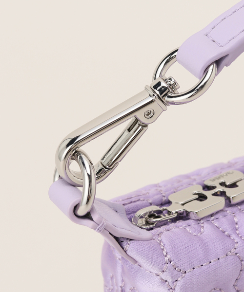 Oriens JOURNAL STANDARD(オリエンス ジャーナルスタンダード)の「【GANNI / ガニー】Butterfly Small Pouch Satin:バッグ(ハンドバッグ・レディース・パープル系その他/ブラック・FREE)」の10枚目の写真